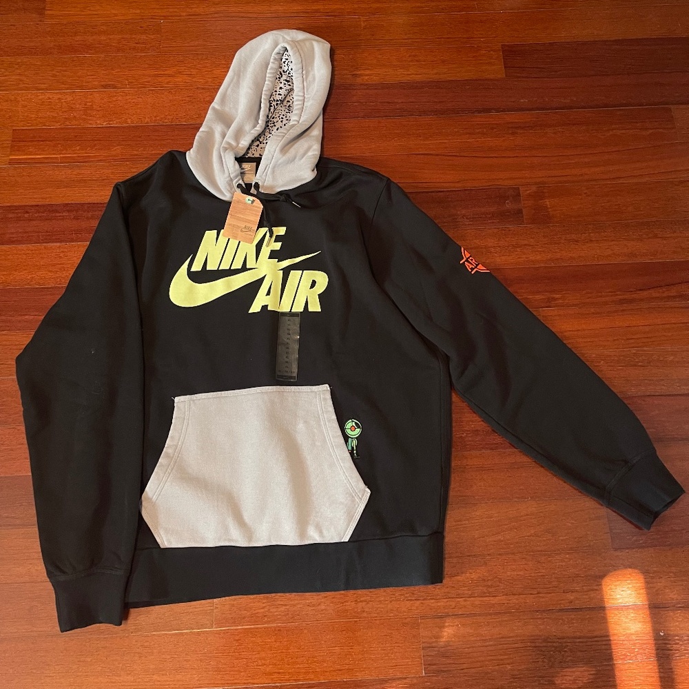 Nike Air Area 72 Raygun Hoodie Sweater All-Star Game Glow in the Dark XL